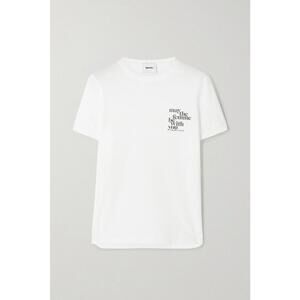 Nanushka International Women’s Day printed‎ organic cotton-jersey T-shirt Size M